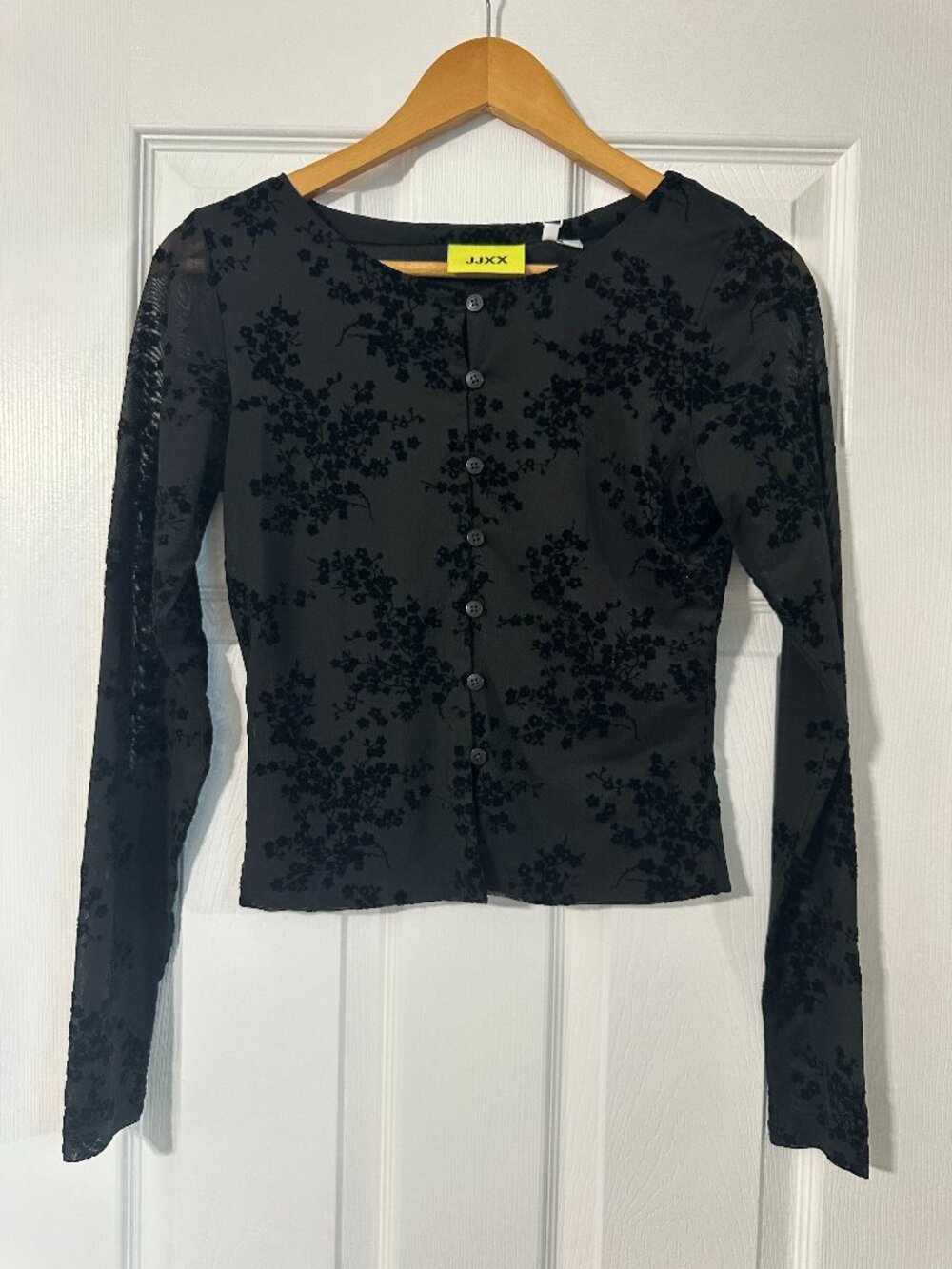 JJXX Jasmin Flock Longsleeve Cardigan